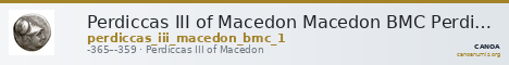 Perdiccas III of Macedon Macedon BMC Perdiccas III 1 — CANOA
