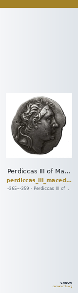 Perdiccas III of Macedon Macedon BMC Perdiccas III 2-7 — CANOA