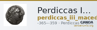 Perdiccas III of Macedon Macedon BMC Perdiccas III 2-7 — CANOA