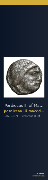 Perdiccas III of Macedon Macedon BMC Perdiccas III 8 — CANOA