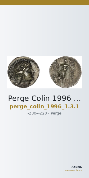Perge Colin 1996 1.3.1 — CANOA