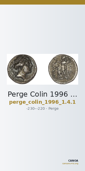 Perge Colin 1996 1.4.1 — CANOA