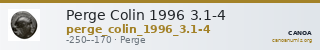 Perge Colin 1996 3.1-4 — CANOA