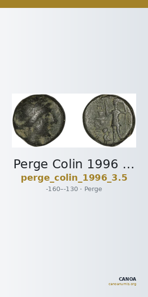 Perge Colin 1996 3.5 — CANOA