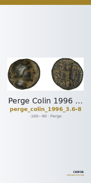 Perge Colin 1996 3.6-8 — CANOA