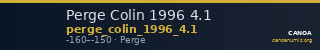 Perge Colin 1996 4.1 — CANOA