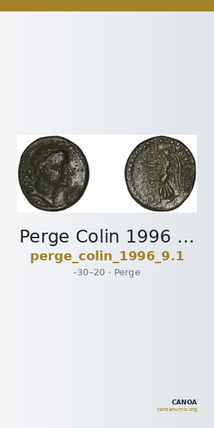 Perge Colin 1996 9.1 — CANOA