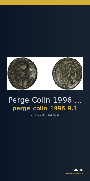 Perge Colin 1996 9.1 — CANOA