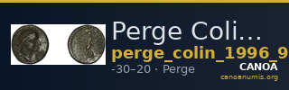 Perge Colin 1996 9.1 — CANOA