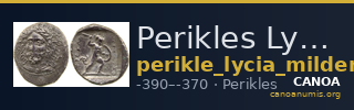 Perikles Lycia Mildenberg 1965 A.20-9 — CANOA