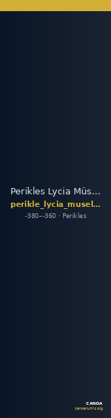 Perikles Lycia Müseler 2016 VIII, 41 — CANOA