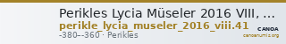 Perikles Lycia Müseler 2016 VIII, 41 — CANOA