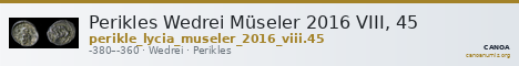 Perikles Wedrei Müseler 2016 VIII, 45 — CANOA