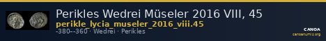 Perikles Wedrei Müseler 2016 VIII, 45 — CANOA