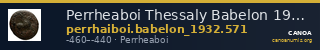 Perrheaboi Thessaly Babelon 1932 571 — CANOA