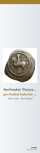 Perrheaboi Thessaly Babelon 1932 573-4 — CANOA