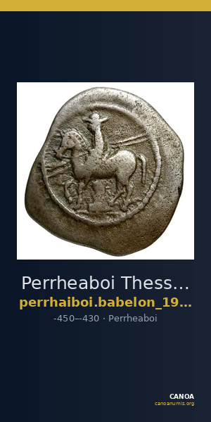 Perrheaboi Thessaly Babelon 1932 573-4 — CANOA