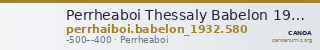 Perrheaboi Thessaly Babelon 1932 580 — CANOA