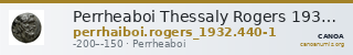 Perrheaboi Thessaly Rogers 1932 440-1 — CANOA