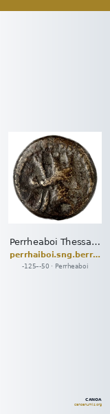 Perrheaboi Thessaly SNG B.Y. Berry 547 — CANOA