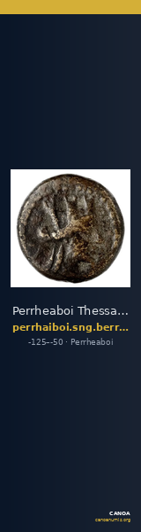 Perrheaboi Thessaly SNG B.Y. Berry 547 — CANOA