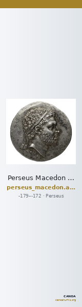 Perseus Macedon AMNG III.2 1-2 — CANOA