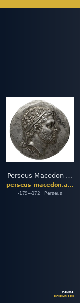 Perseus Macedon AMNG III.2 1-2 — CANOA