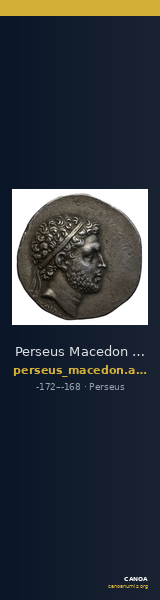 Perseus Macedon AMNG III.2 3 — CANOA