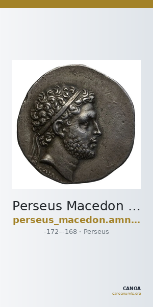 Perseus Macedon AMNG III.2 3 — CANOA