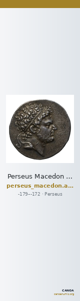 Perseus Macedon AMNG III.2 4 — CANOA