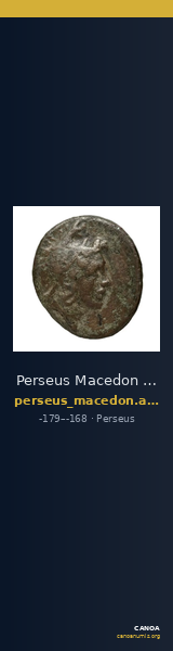 Perseus Macedon AMNG III.2 8 — CANOA