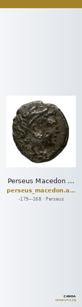 Perseus Macedon AMNG III.2 9-10 — CANOA