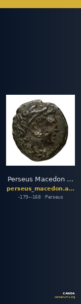 Perseus Macedon AMNG III.2 9-10 — CANOA
