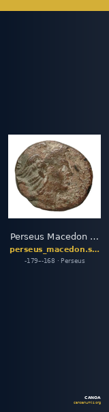 Perseus Macedon SNG Copenhagen Perseus 1275 — CANOA