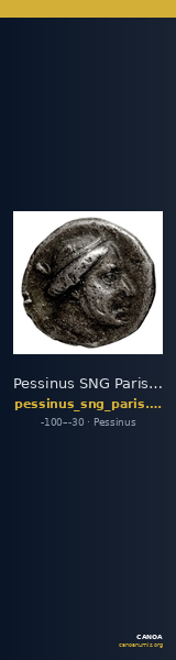 Pessinus SNG Paris 2569-70 — CANOA