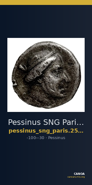 Pessinus SNG Paris 2569-70 — CANOA
