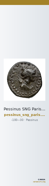 Pessinus SNG Paris 2572-3 — CANOA