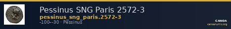 Pessinus SNG Paris 2572-3 — CANOA