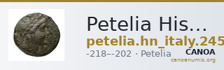 Petelia Historia Numorum Italy 2455 — CANOA
