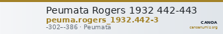 Peumata Rogers 1932 442-443 — CANOA