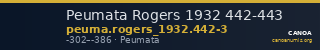 Peumata Rogers 1932 442-443 — CANOA
