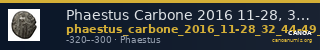 Phaestus Carbone 2016 11-28, 32, 44-49, 54-56, 66-95 — CANOA