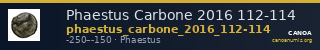 Phaestus Carbone 2016 112-114 — CANOA