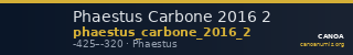 Phaestus Carbone 2016 2 — CANOA