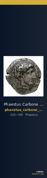 Phaestus Carbone 2016 33-40, 50-53, 61-65 — CANOA