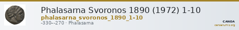Phalasarna Svoronos 1890 (1972) 1-10 — CANOA