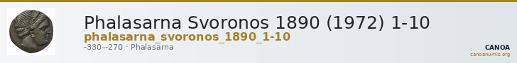 Phalasarna Svoronos 1890 (1972) 1-10 — CANOA