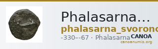 Phalasarna Svoronos 1890 (1972) 14-15 — CANOA