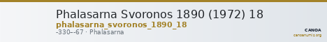 Phalasarna Svoronos 1890 (1972) 18 — CANOA