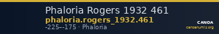 Phaloria Rogers 1932 461 — CANOA